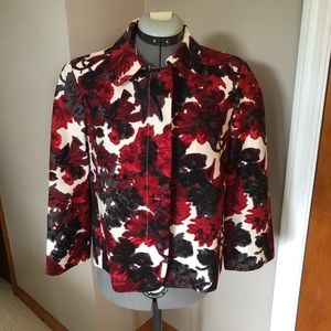 Talbots Vintage Jacket Blazer 3/4 Sleeve Lined Sz8